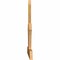 Ekena Millwork Richland Rough Sawn Timber Gable Bracket, Western Red Cedar, 72"W x 45"H x 2"D x 6"F, 15/12 Pitch GBW072X45X0206RIC00RWR - alternate 5